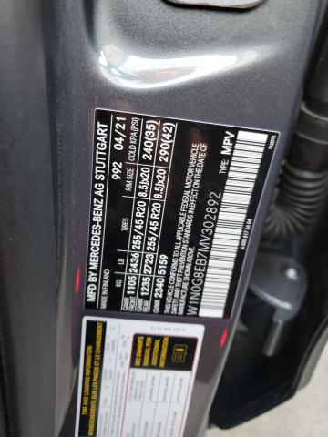 2021 MERCEDES-BENZ GLC 300 4M - W1N0G8EB7MV302892