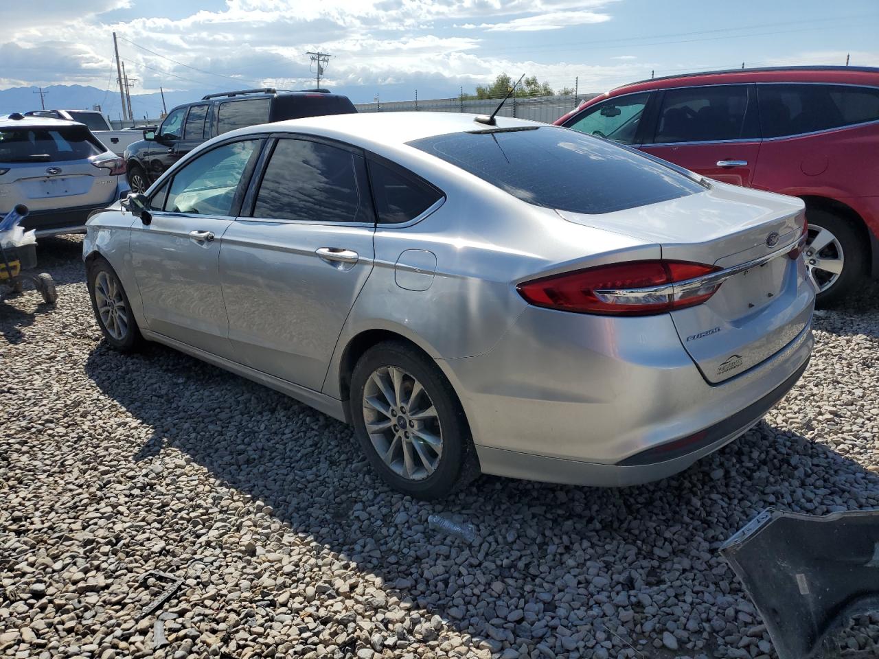 Lot #2836332562 2017 FORD FUSION SE