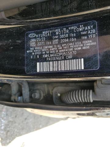 2023 HYUNDAI ELANTRA SE - KMHLM4AG3PU515870