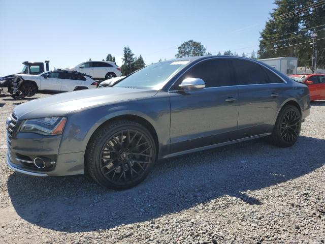 AUDI S8 QUATTRO 2013 charcoal  gas WAUD2AFD4DN009060 photo #1