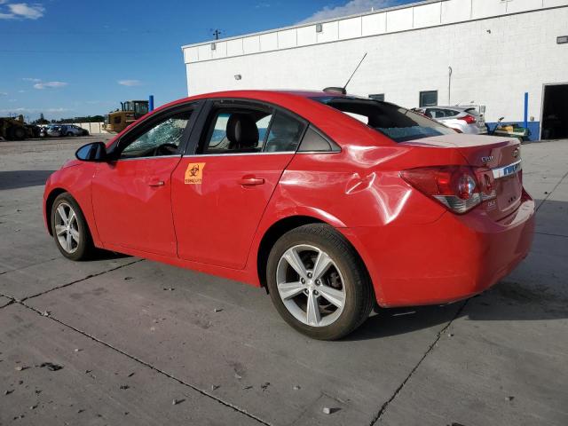 CHEVROLET CRUZE LT 2015 red  gas 1G1PE5SB3F7285930 photo #3