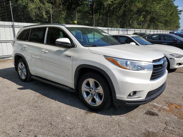 VIN 5TDDCRFH0FS009636 2015 Toyota Highlander, Hybri... no.4