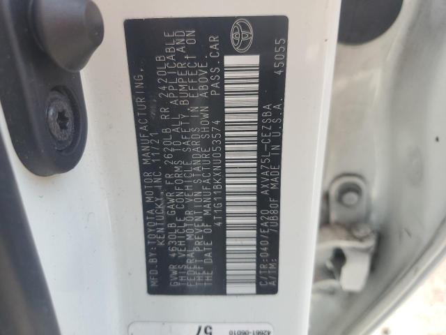 2022 TOYOTA CAMRY SE - 4T1G11BKXNU053574