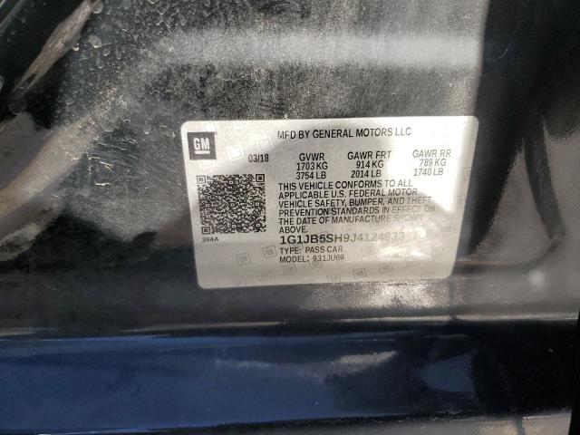 2018 CHEVROLET SONIC LS - 1G1JB5SH9J4124933