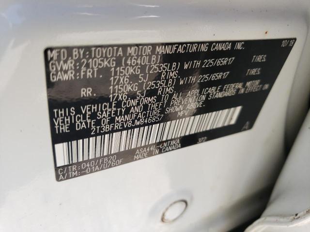 VIN 2T3BFREV8JW846857 2018 Toyota RAV4, LE no.13