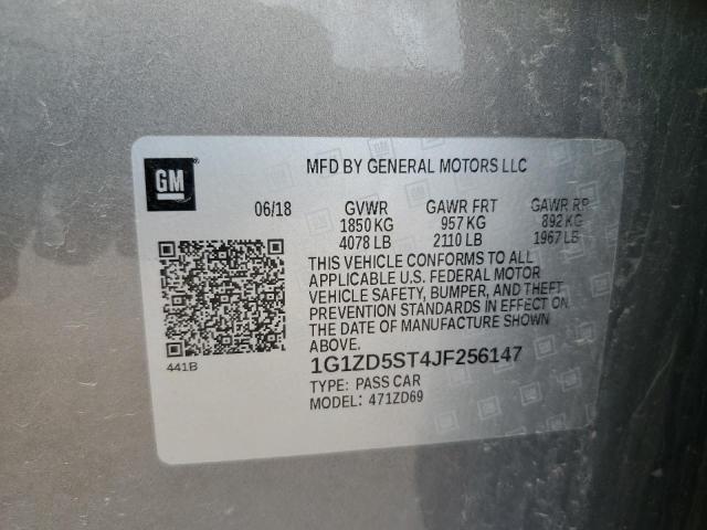 2018 CHEVROLET MALIBU LT - 1G1ZD5ST4JF256147