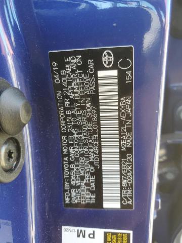 2020 TOYOTA COROLLA XS - JTDT4RCE5LJ018697