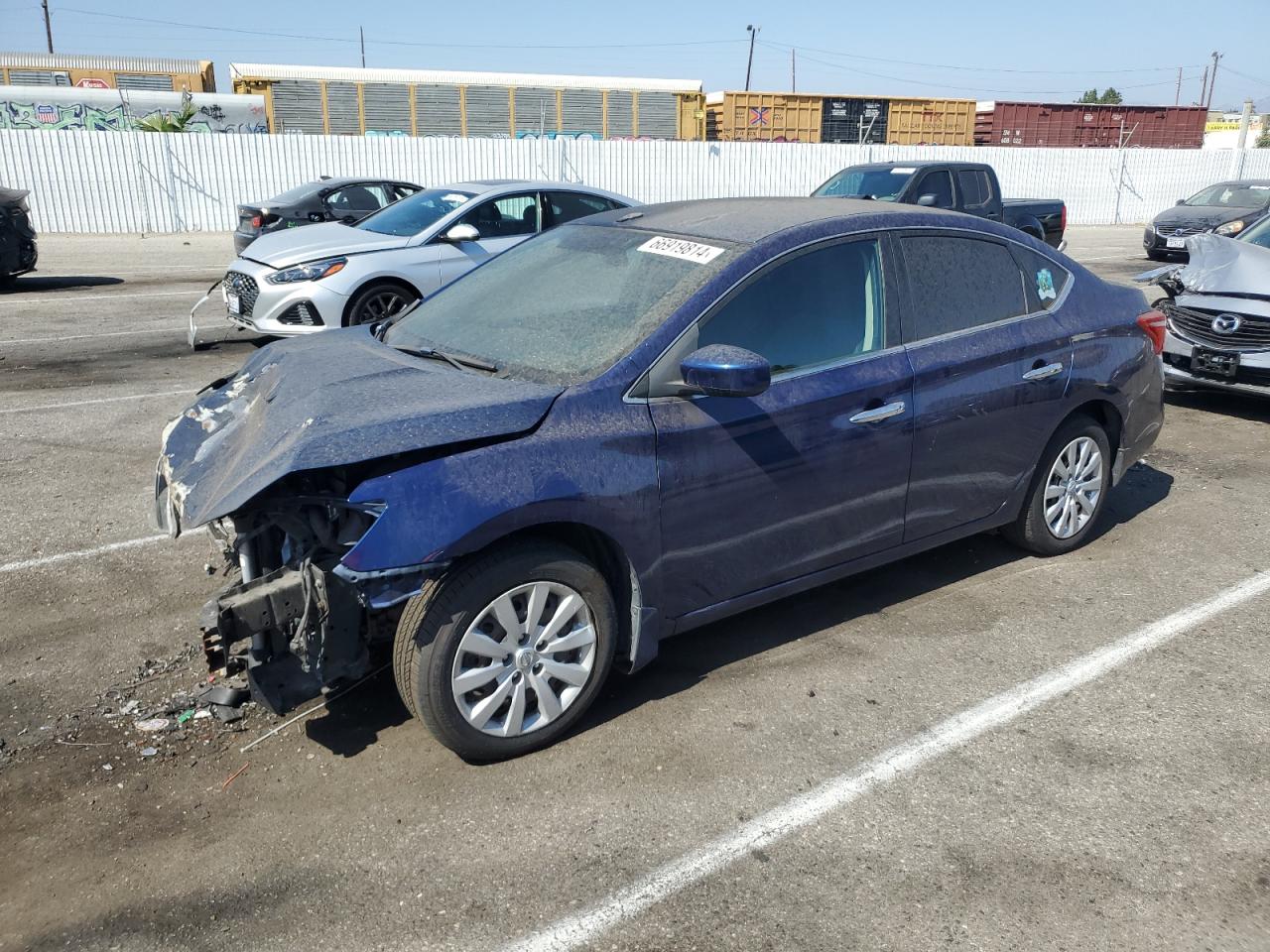 Lot #3025738304 2016 NISSAN SENTRA S