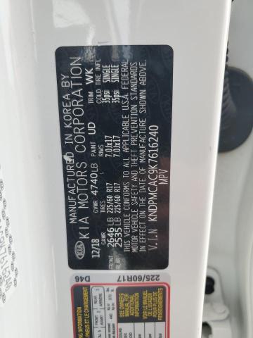 2019 KIA SPORTAGE L - KNDPMCAC9K7616240