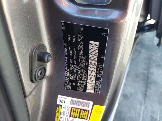 2016 TOYOTA SIENNA XLE - 5TDYK3DC0GS752551