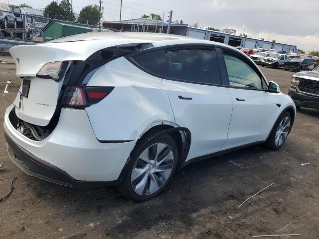 TESLA MODEL Y 2021 white  electric 5YJYGAEE4MF231421 photo #4