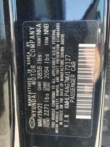2021 HYUNDAI ELANTRA LI - KMHLP4AG7MU172127