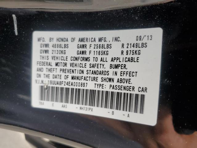 VIN 19UUA8F24EA000897 2014 Acura TL no.12