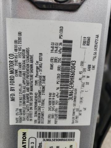 2017 LINCOLN MKZ RESERV - 3LN6L5E90HR603043
