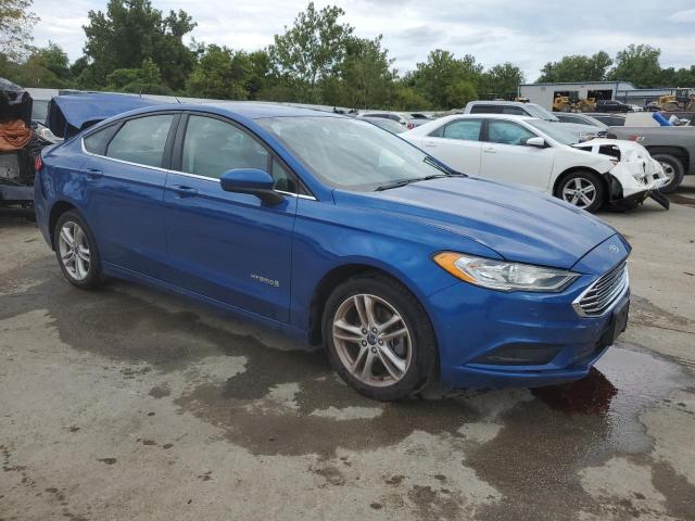 VIN 3FA6P0UU9JR100477 2018 Ford Fusion, S Hybrid no.4