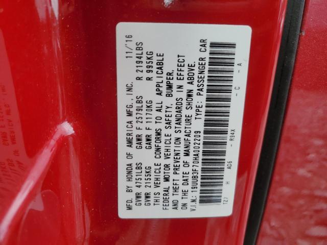 2017 ACURA TLX ADVANC 19UUB3F70HA002209