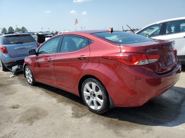 HYUNDAI ELANTRA GL 2013 burgundy  gas 5NPDH4AE2DH229574 photo #3