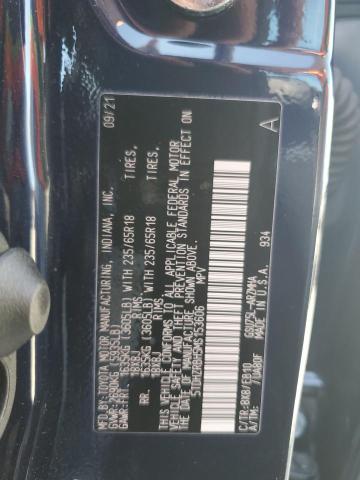 2021 TOYOTA HIGHLANDER - 5TDHZRBH5MS153606