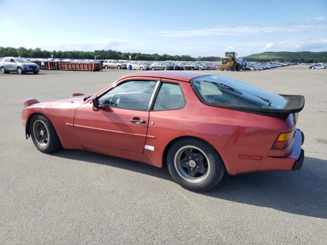 PORSCHE 944 1983 red coupe gas WP0AA0949DN463075 photo #3