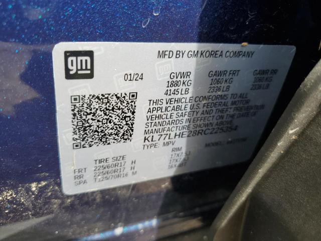 2024 CHEVROLET TRAX 1LT - KL77LHE28RC225354