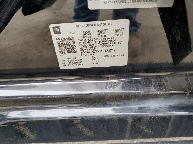 2021 GMC SIERRA K35 - 1GT49VEYXMF124749