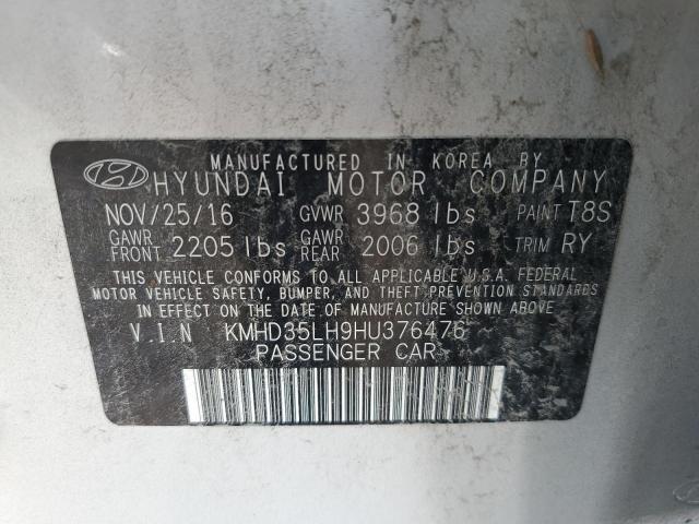 2017 HYUNDAI ELANTRA GT - KMHD35LH9HU376476