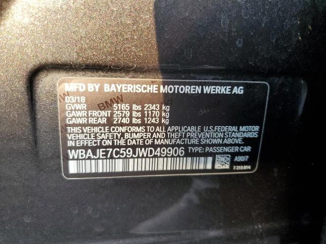 2018 BMW 540 XI - WBAJE7C59JWD49906