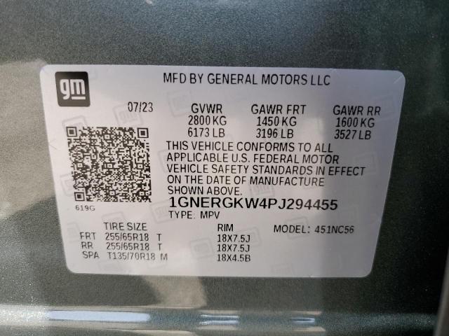 2023 CHEVROLET TRAVERSE L - 1GNERGKW4PJ294455