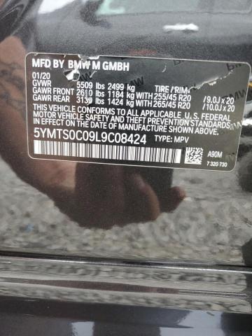 2020 BMW X3 M COMPE - 5YMTS0C09L9C08424