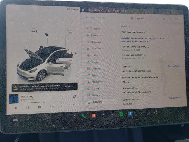 2023 TESLA MODEL Y - 7SAYGDEE5PF861196