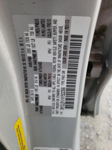 2019 TOYOTA YARIS L - 3MYDLBYV1KY502398