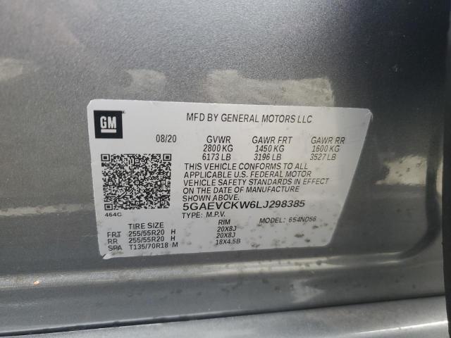 2020 BUICK ENCLAVE AV - 5GAEVCKW6LJ298385