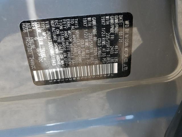 2021 NISSAN ROGUE PLAT - JN8AT3DD5MW311943
