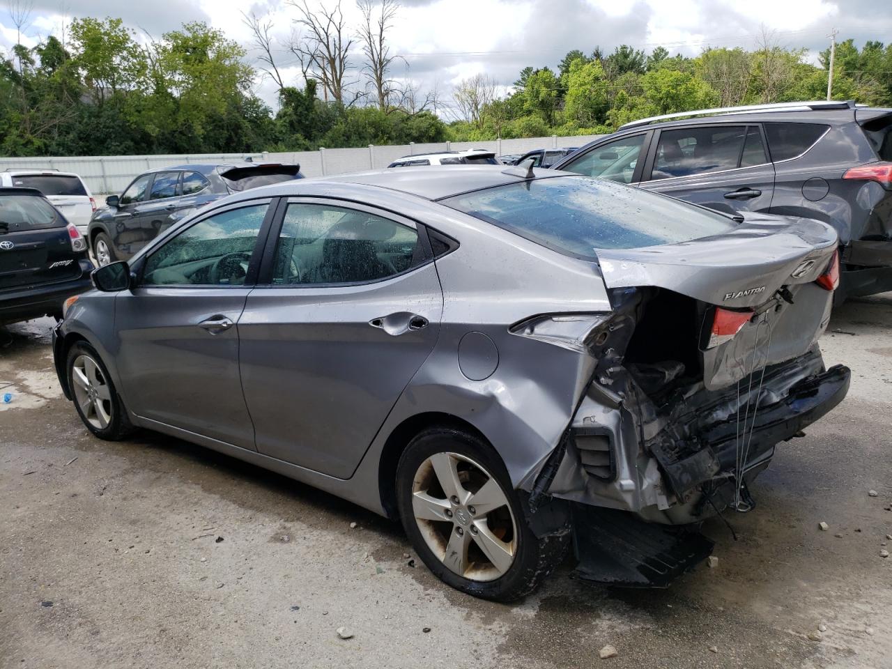 Lot #3028666293 2013 HYUNDAI ELANTRA GL