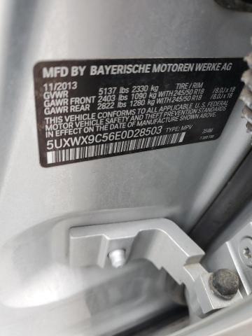 VIN 5UXWX9C56E0D28503 2014 BMW X3, Xdrive28I no.13