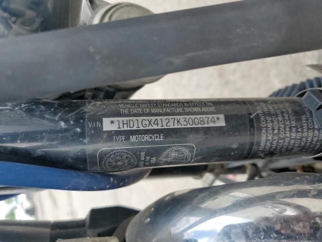 2007 HARLEY-DAVIDSON FXDB 1HD1GX4127K300874