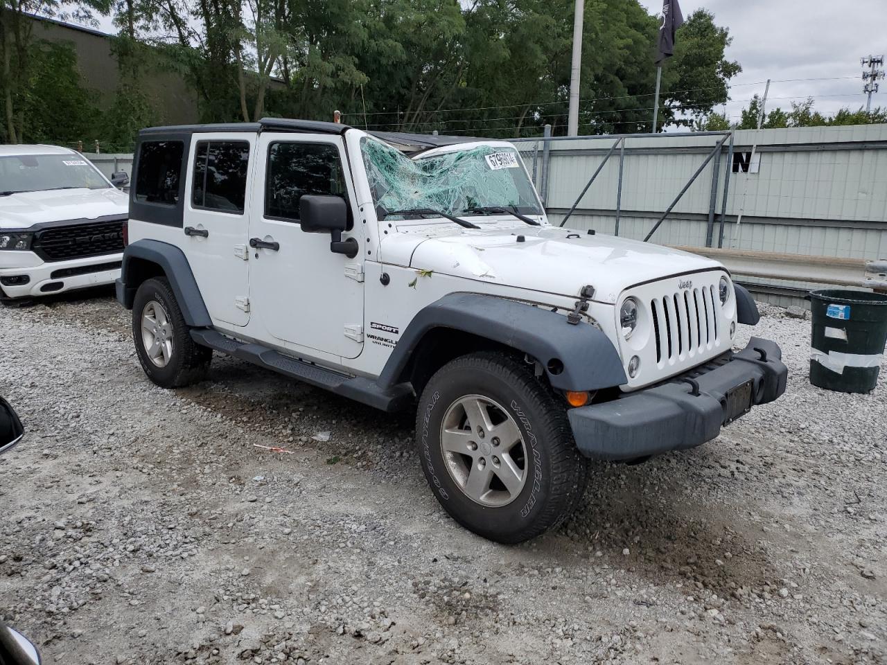 Lot #2784269172 2016 JEEP WRANGLER U