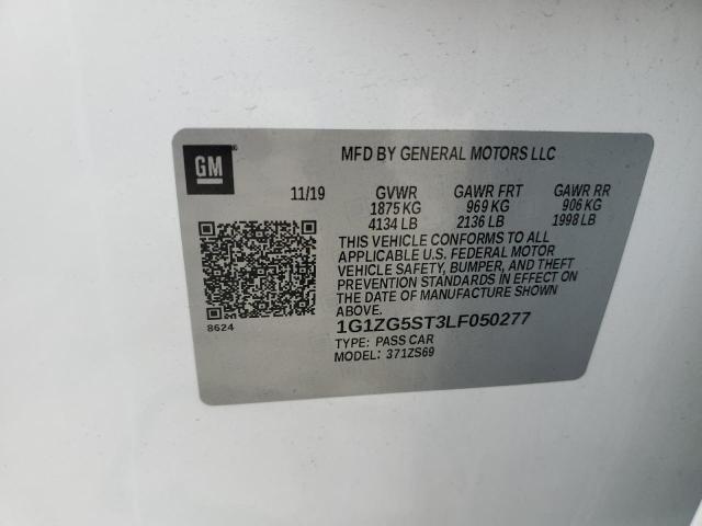 2020 CHEVROLET MALIBU RS - 1G1ZG5ST3LF050277