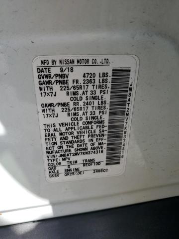 2019 NISSAN ROGUE S - JN8AT2MV7KW374316
