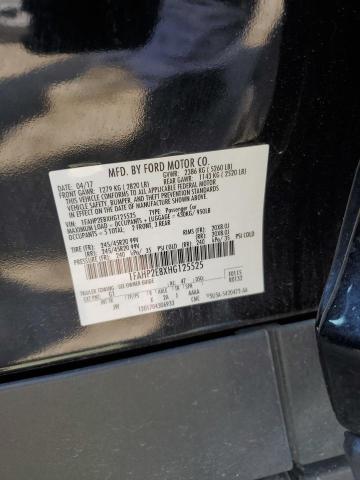 2017 FORD TAURUS SEL - 1FAHP2E8XHG125525