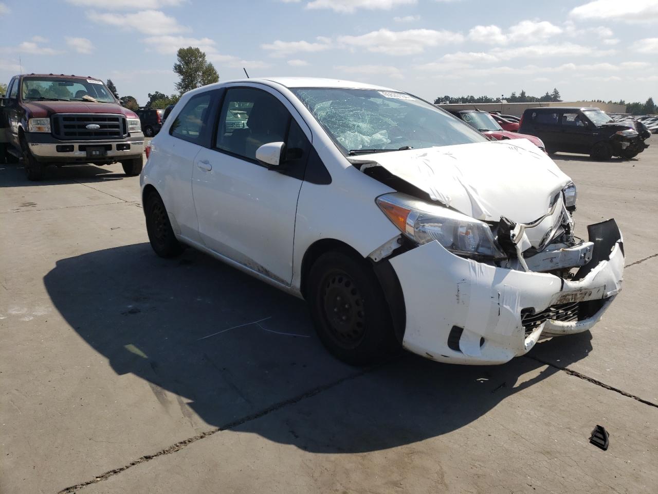 Lot #2924146141 2014 TOYOTA YARIS