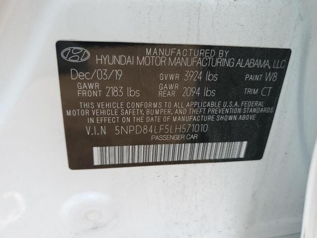 2020 HYUNDAI ELANTRA SE - 5NPD84LF5LH571010