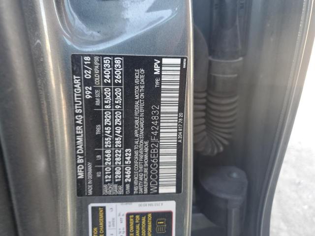 2018 MERCEDES-BENZ GLC 43 4MA - WDC0G6EB2JF424832