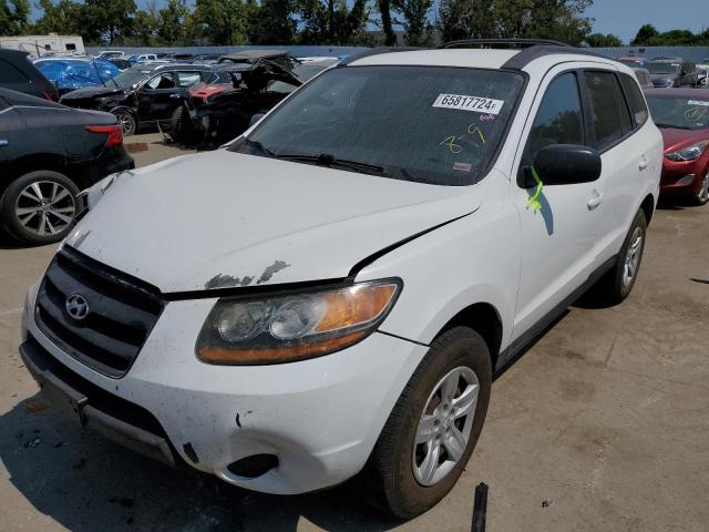 HYUNDAI SANTA FE G 2009 white 4dr spor gas 5NMSG73DX9H293334 photo #1