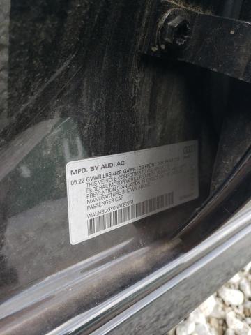 2022 AUDI S3 PREMIUM - WAUH3DGY0NA087751