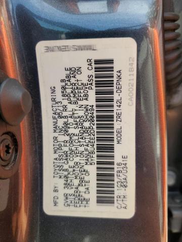 VIN 5YFBU4EE2DP200494 2013 Toyota Corolla, Base no.12