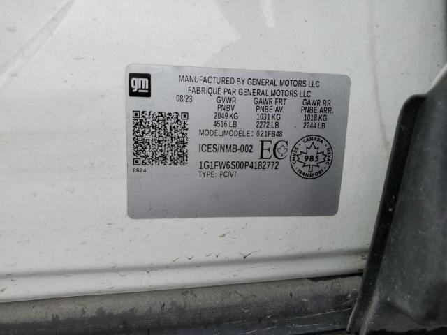 2023 CHEVROLET BOLT EV 1L - 1G1FW6S00P4182772