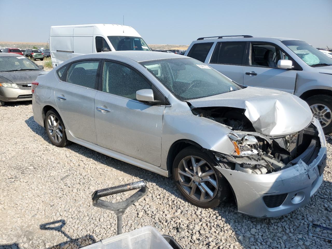 Lot #3026294438 2014 NISSAN SENTRA S