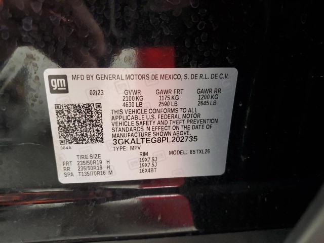 2023 GMC TERRAIN SL 3GKALTEG8PL202735  65776674