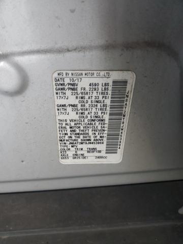 2018 NISSAN ROGUE S - JN8AT2MT9JW453984
